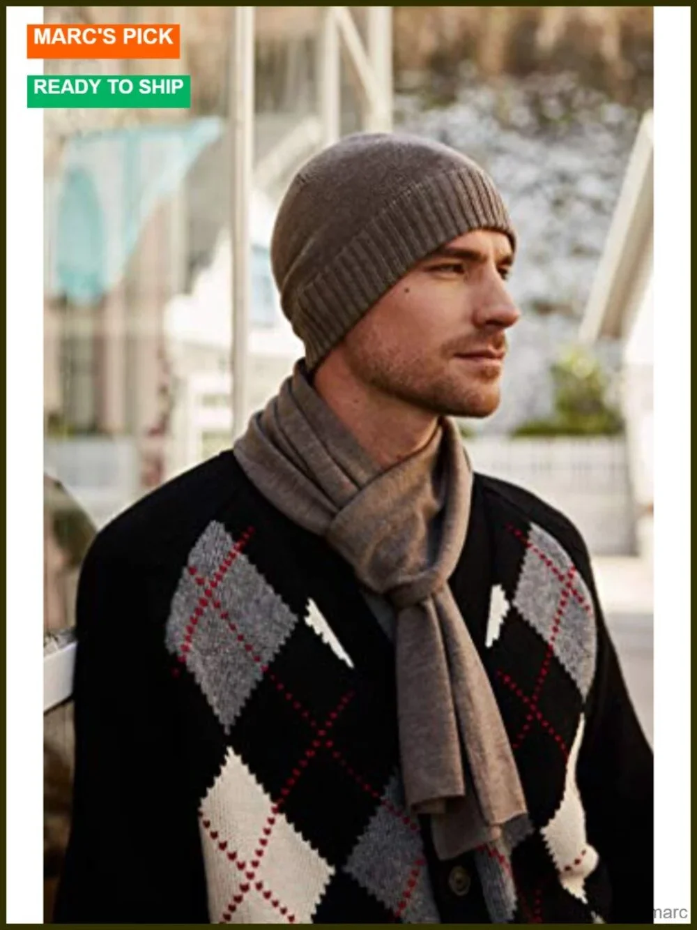 100% Merino Wool Beanie Hat Skullies Watch Cap, Soft Lightweight Warm, Snag